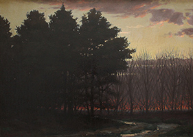 Yaddo Pines, Sunset