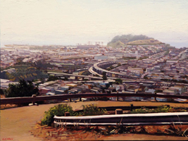 Looking South on Bernal Hill