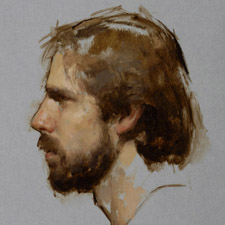 Self Portrait Profile Study