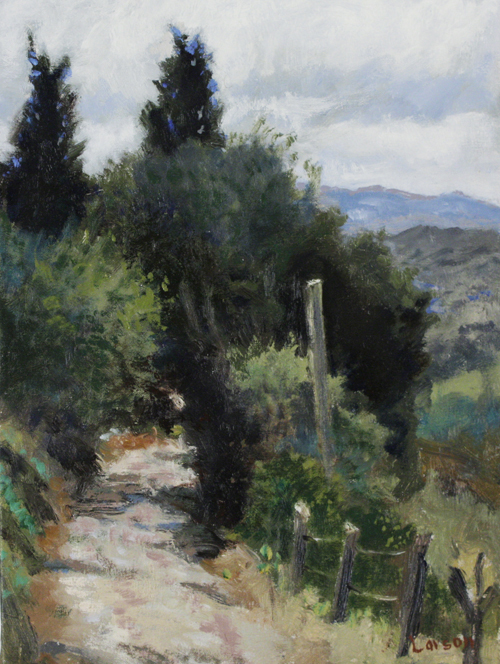 Road Near Castel Vieto, Italy