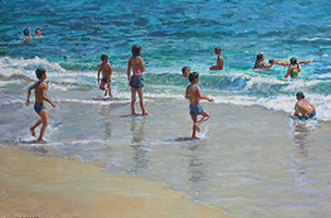 Children Swimming, Cabo San Lucas