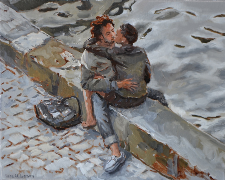 The Kiss By The River