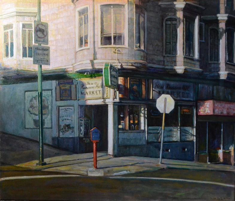 Bus Stop, Russian Hill