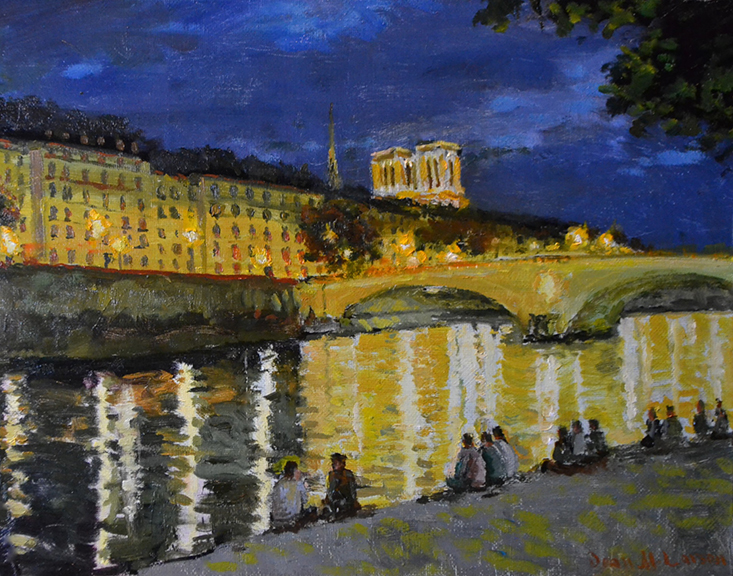  The Seine at Night