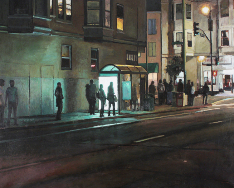 Bus Stop in the Mission