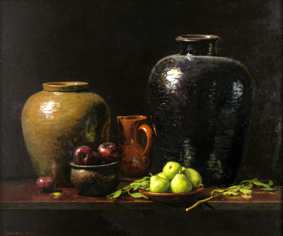 Pears and Vases