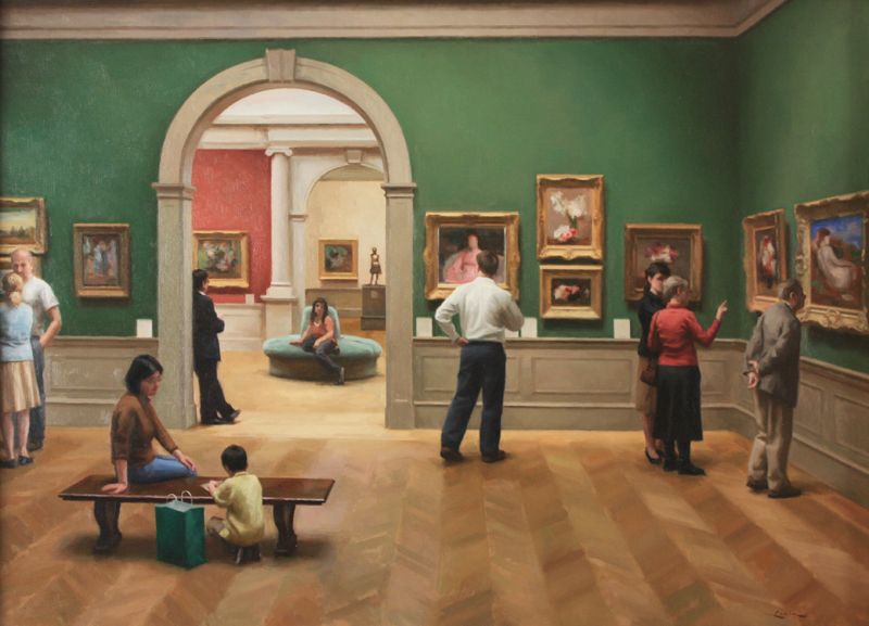 Met Museum Impressionist Room