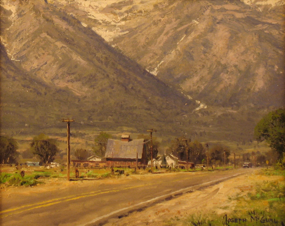 Field Painting, Spring in the Valley, Sierras