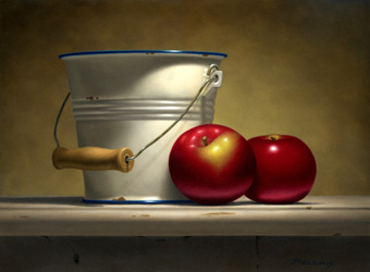 Pail With Apples