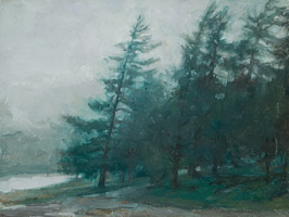 Rain at North South Lake