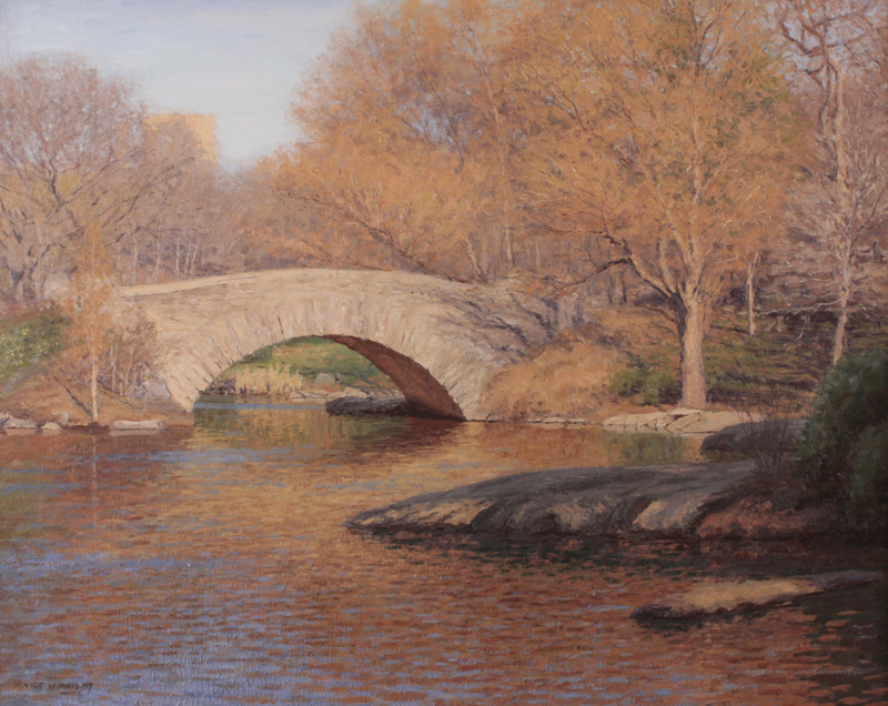 Gapstow Bridge in Sunlight