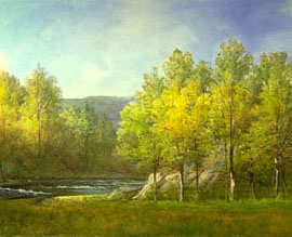 Spring Poplars