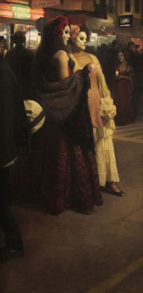 Women at the Dia de los Muertos Parade