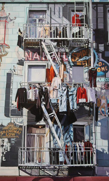 Chinatown Fire Escapes