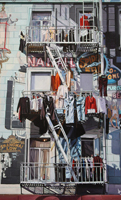 Chinatown Fire Escapes