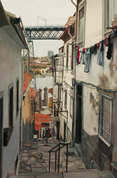 Dusk in Porto