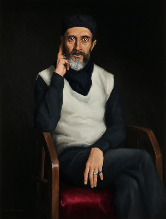 Portrait of Painter Carlos Madrid