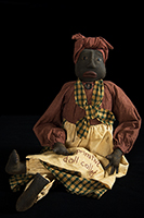 Alice�s Black Doll Collection: Primitive  1/15