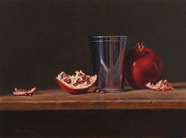 Pomegranates And Silver