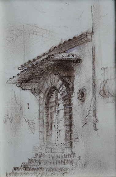 Winery Doorway, Tuscany