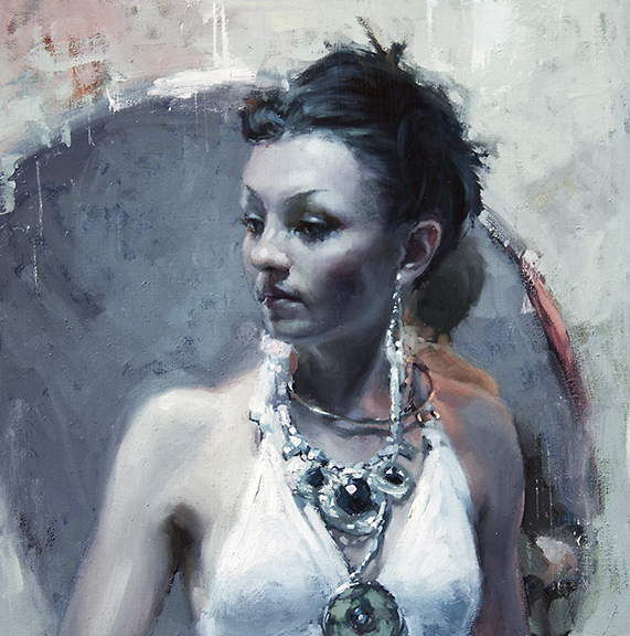 Portrait In Blue