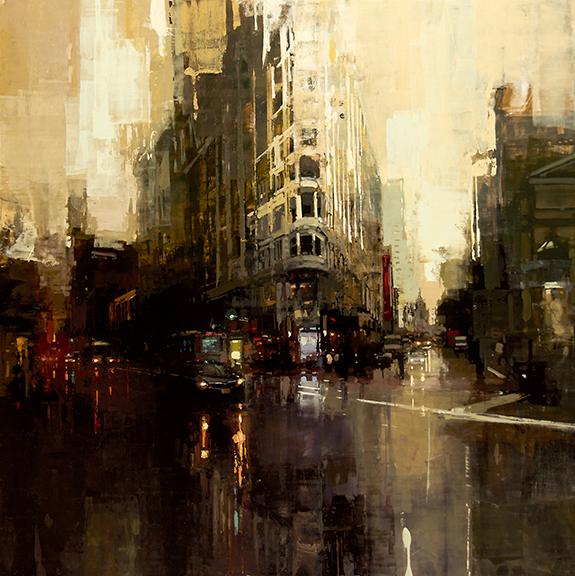 San Francisco Storm In Yellow
