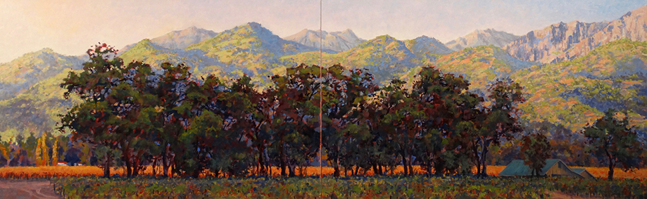 TNapa Valley Diptych 