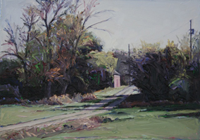 Landscape with Shed - Summer
