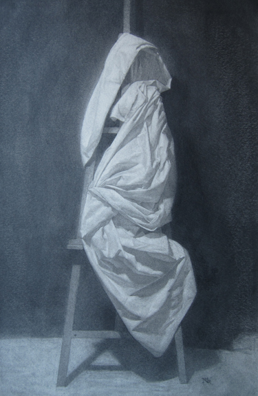 Draped Easel 2