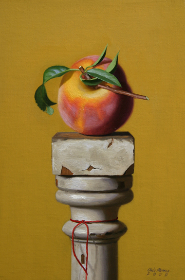 Perched Peach