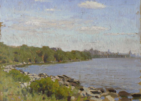 Rocky Shore Afternoon