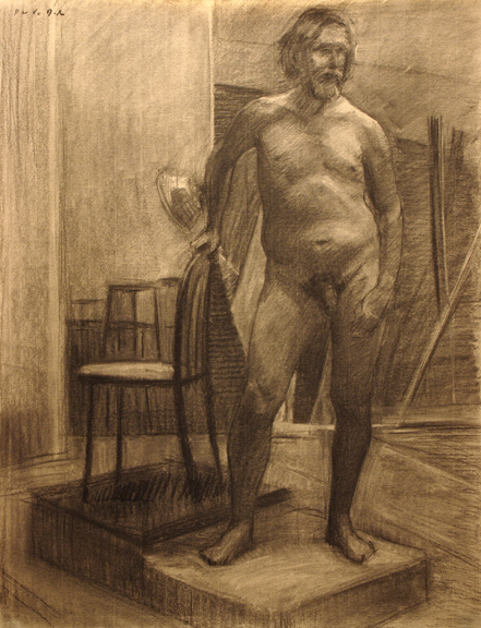 Male Figure, Evening Class